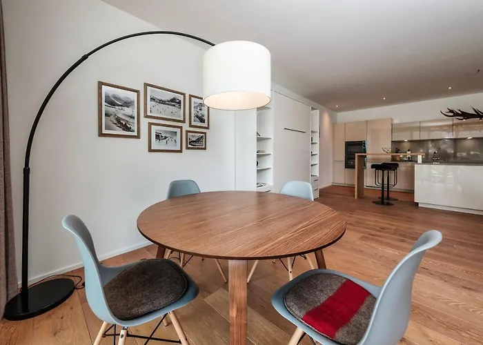 아파트 Luxury Davos Apt For 4 With Panorama Terrace & 5-Star Hotel Spa Access